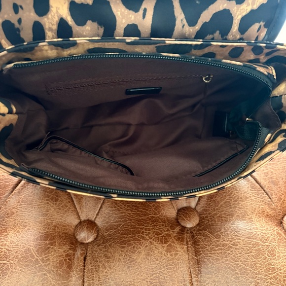 NWOT ‘Ahdorned’ New York Boutique Leopard Top Handle Satchel Handbag - Picture 6 of 10